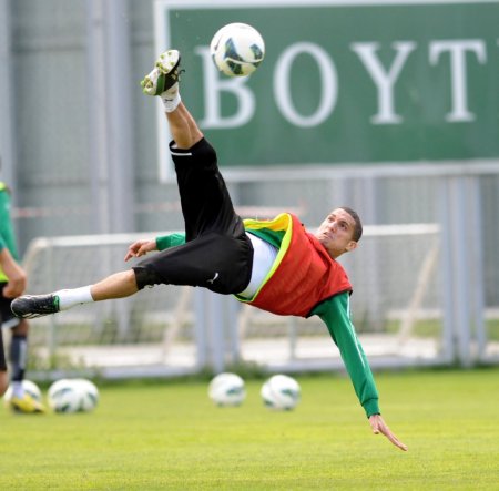 Bursaspor, Kasımpaşa maçının hazırlıklarını sürdürdü