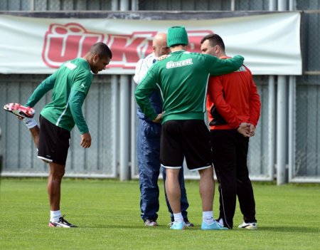 Bursaspor, Kasımpaşa maçının hazırlıklarını sürdürdü