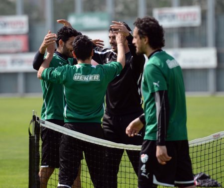 Bursaspor, Kasımpaşa maçının hazırlıklarını sürdürdü