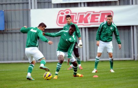 Bursaspor, Orduspor hazırlıklarını sürdürdü