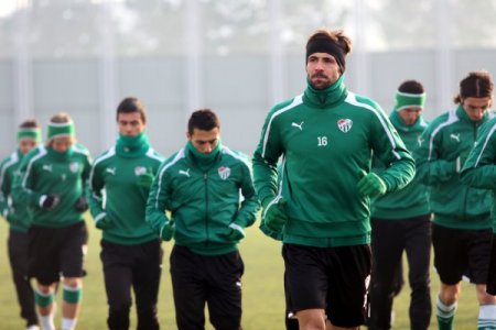 Bursaspor, Sivasspor hazırlıklarını sürdürdü