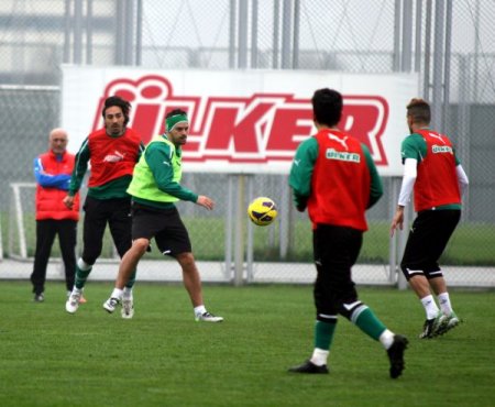 Bursaspor, Sivasspor hazırlıklarını sürdürdü