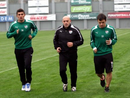 Bursaspor, Sivasspor hazırlıklarını sürdürdü