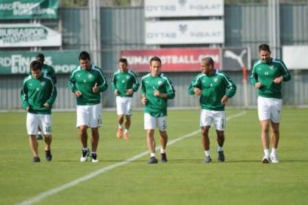 Bursaspor, Trabzonspor maçı hazırlıklarına başladı