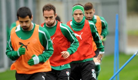 Bursaspor, Trabzonspor maçı için hazırlıklarını sürdürdü