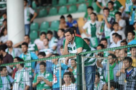 Bursaspor: 0 - Gaziantepspor: 1 (İlk yarı)