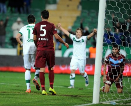 Bursaspor: 1 - 1461 Trabzon: 0 (İlk yarı)