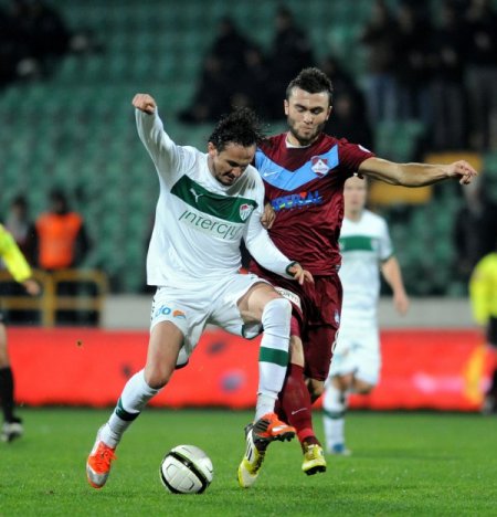 Bursaspor: 1 - 1461 Trabzon: 0 (İlk yarı)