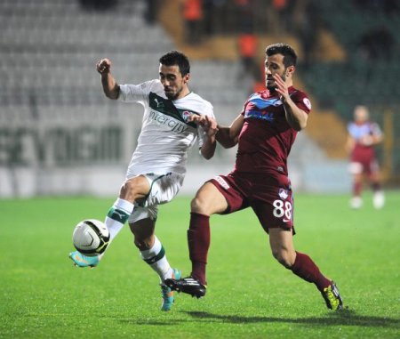 Bursaspor: 1 - 1461 Trabzon: 0 (İlk yarı)