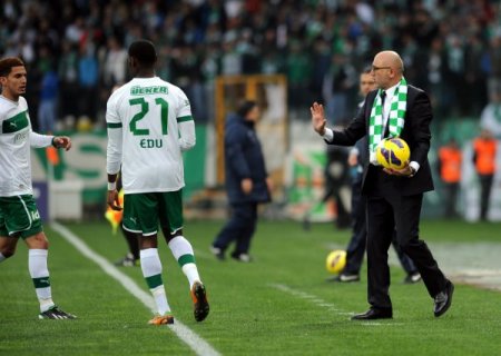 Bursaspor: 1 - Sanica Boru Elazığspor: 0 (İlk Yarı)