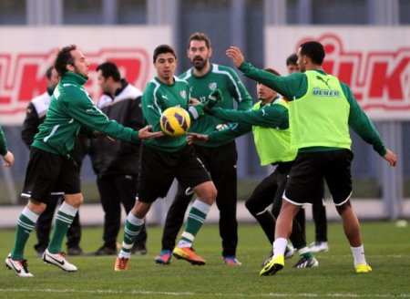 Bursaspor Galatasaray maçı hazırlıklarını tamamladı