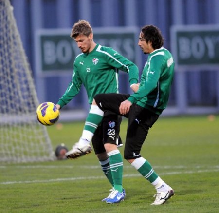 Bursaspor Galatasaray maçı hazırlıklarını tamamladı