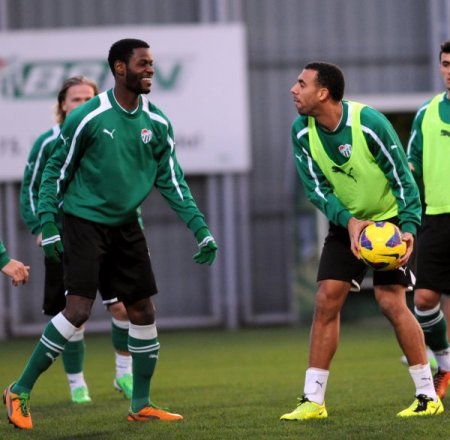 Bursaspor Galatasaray maçı hazırlıklarını tamamladı