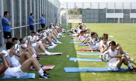 Bursaspor kuvvet çalışması yaptı