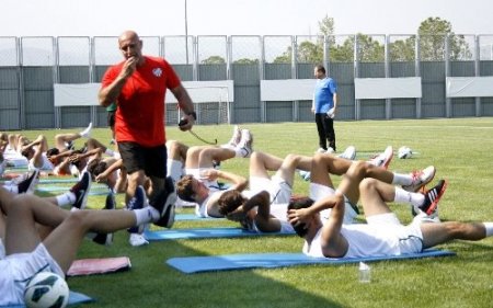 Bursaspor kuvvet çalışması yaptı
