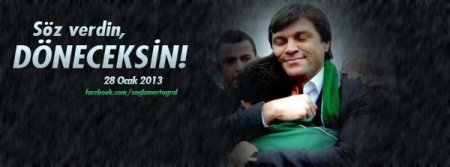 Bursaspor taraftarlarından Sağlam’a teşekkür