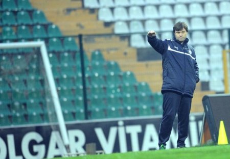 Bursaspor yağmur altında çalıştı