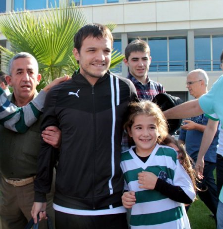 Bursaspor’u Trabzon’a taraftarlar uğurladı