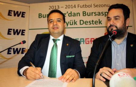 Bursaspor'un doğalgaz giderlerini Bursagaz karşılayacak