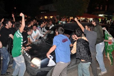 Bursaspor'un Şampiyonluğu Edirne'de Coşku İle Kutlandı