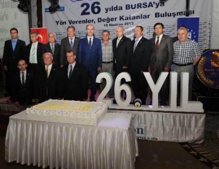 Bursa'ya değer katanlar ödüllendirildi