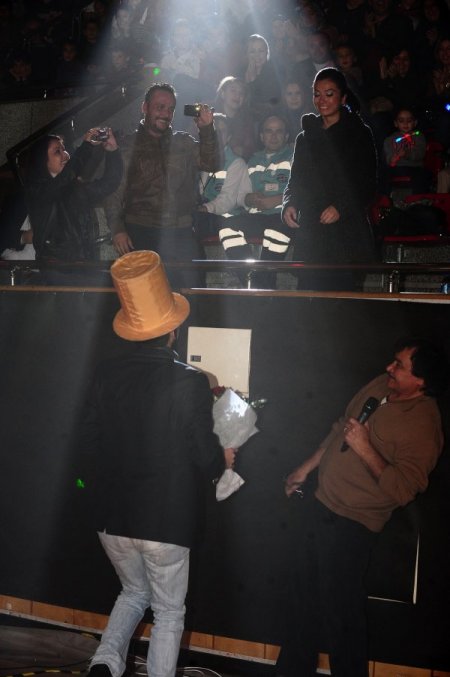 Büyük Ankara Sirki, sıra dışı bir evlilik teklifine sahne oldu