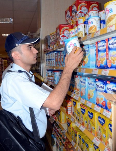 Büyük marketlerde hijyen denetimi yapıldı