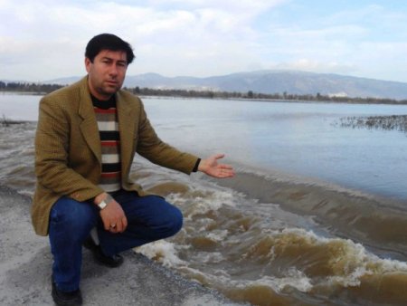 Büyük Menderes taştı, Söke Ovası su altında kaldı