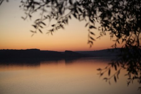 Büyükçekmece’de gün batımı