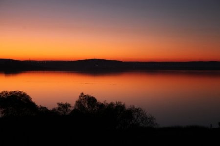 Büyükçekmece’de gün batımı