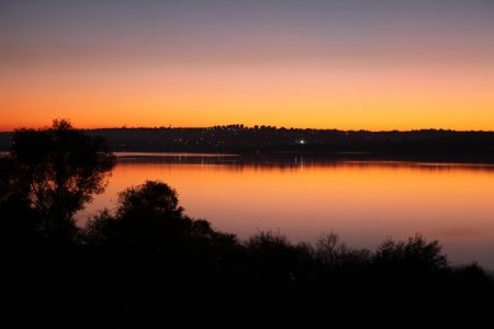 Büyükçekmece’de gün batımı