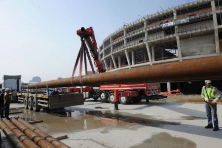 Büyükşehir Belediyesi Stadyumu’nda çatı kaplama başlıyor