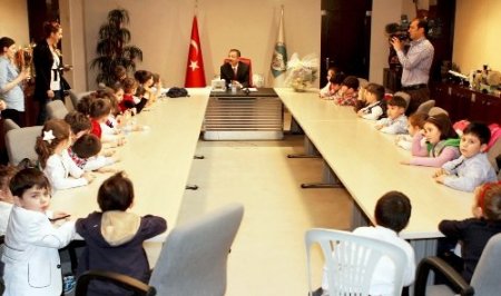 Büyükşehir Belediyesi’nin en küçük misafirleri