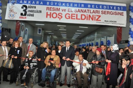 Büyükşehir’den Dünya Engelliler Günü sergisi