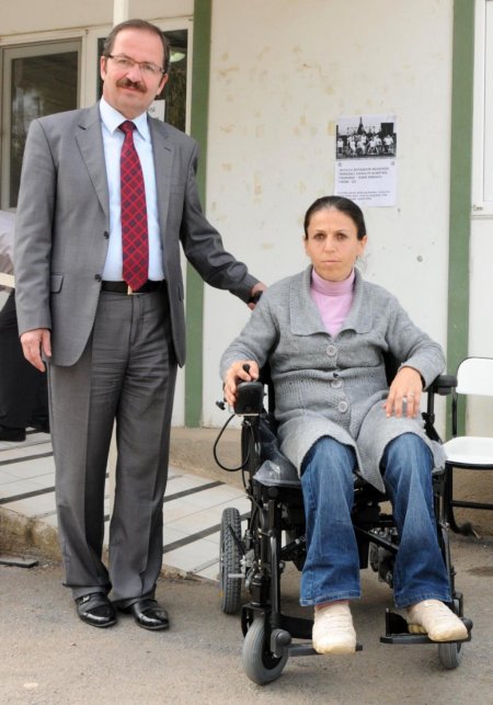 Büyükşehir’den engelli vatandaşa anlamlı yardım