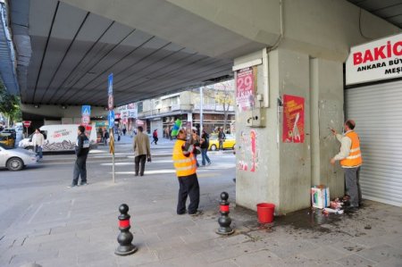 Büyükşehir'den eylemcilere çevre cezası