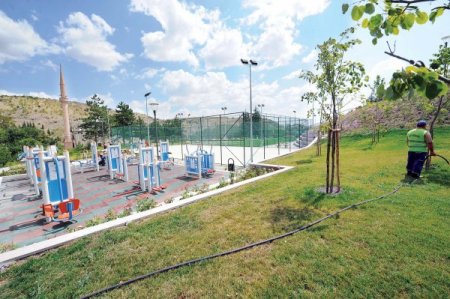 Büyükşehir’den Protokol Yolu çevresine 12 bin metrekarelik park