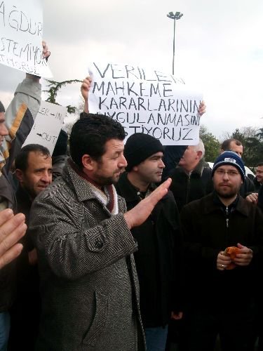 Büyükşehirin 'gişe' Personeli, Özlük Hakları İçin Eylem Yaptı