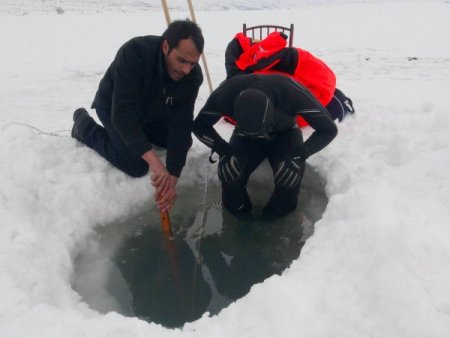 Buz altında tek nefesle dünya rekoru kıracak