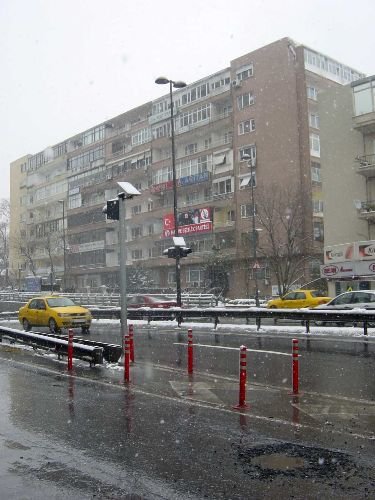 Buz Sensörü İstanbul Trafiğini Rahatlatıyor