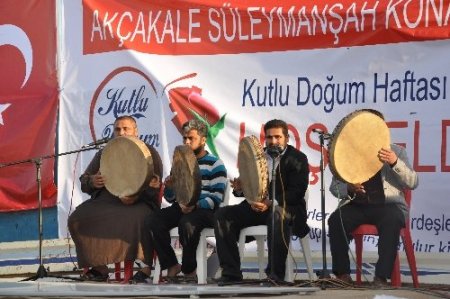 Çadır kentte Kutlu Doğum coşkusu