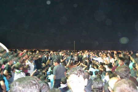 Çadır kentteki gerginlik büyümeden önlendi