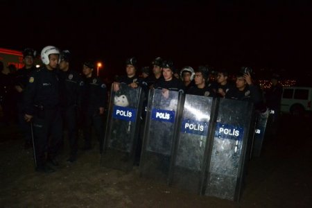 Çadır kentteki gerginlik büyümeden önlendi