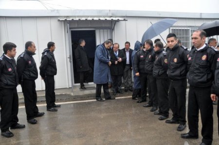 Çadırkentler özel güvenlik görevlilerine teslim