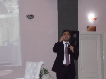 Çağdaş seyyah Saim Orhan gezi notlarını Bafralılarla paylaştı