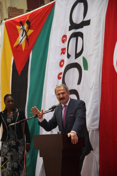 Çağlayan, Mozambik’te Türklerin yaptığı dev rezidansın açılışını yaptı