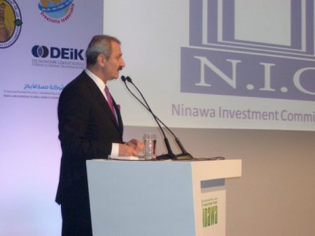 Çağlayan'dan Müteahhitlere Musul'a Yatırım Çağrısı