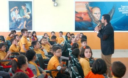 Çağrı Koleji öğrencileri yazar olmanın yöntemlerini öğrendi