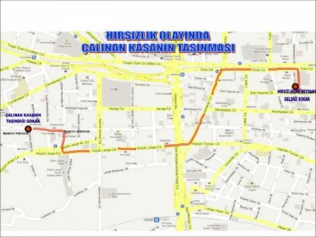 Çaldıkları kasayı hamala taşıttılar