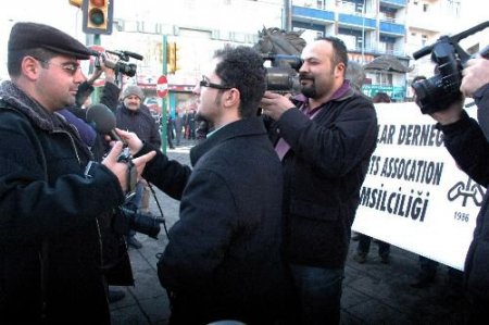 Çalışan Gazeteciler, Kar Temizliği Yaptı
